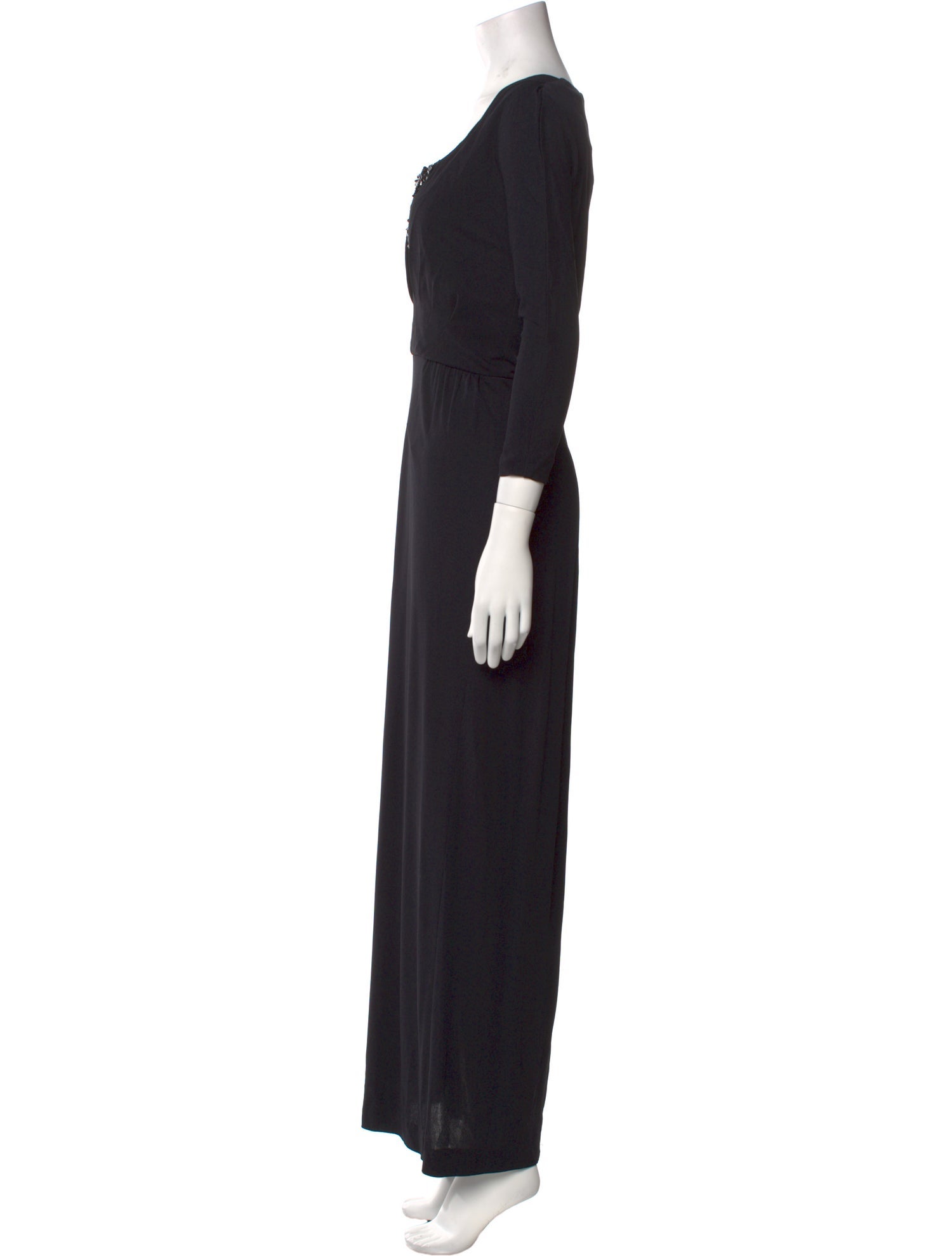 Bottega Veneta Square Neckline Long Dress
