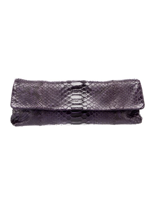 Bottega Veneta Python Clutch