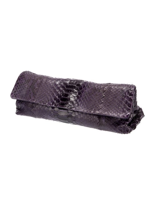 Bottega Veneta Python Clutch