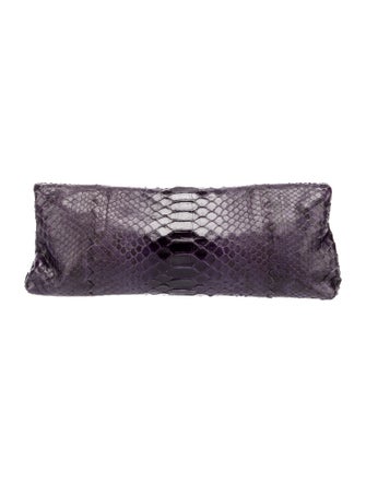 Bottega Veneta Python Clutch