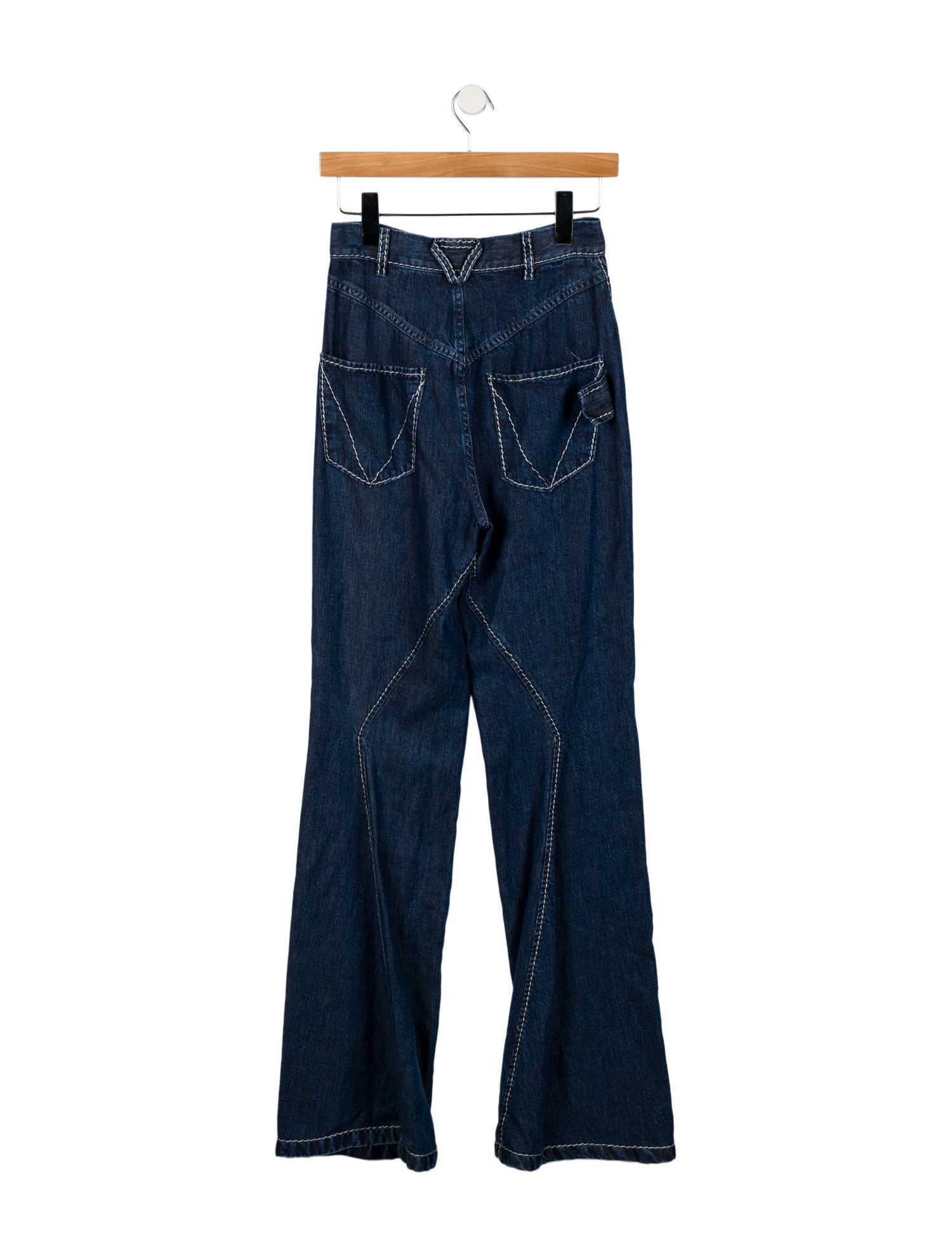 Bottega Veneta High-Rise Wide Leg Jeans