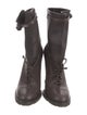 Bottega Veneta Leather Lace-Up Boots