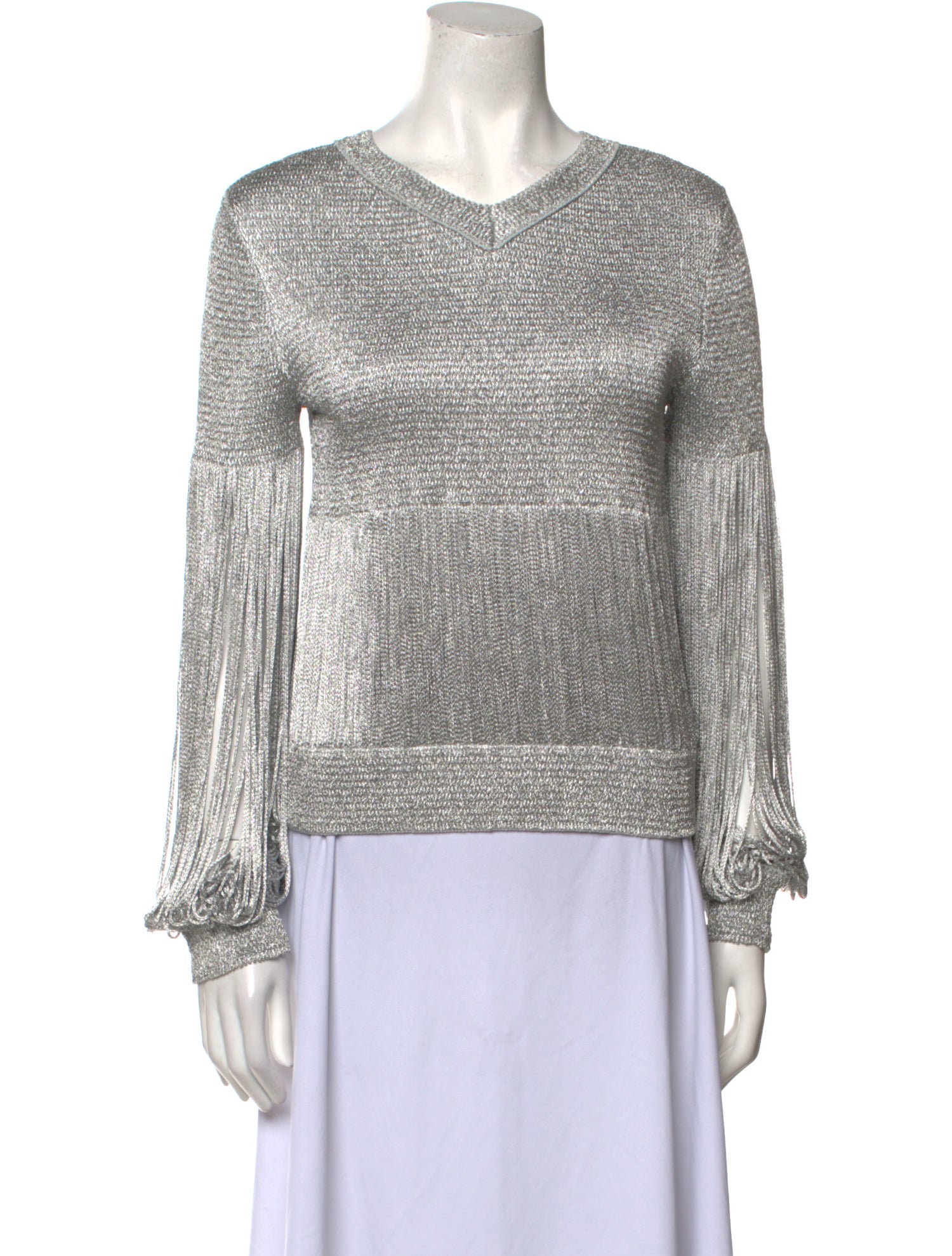 トップス Bottega Veneta/v-neck knit Bottega Veneta women's purple wool v-neck jumper – Loop