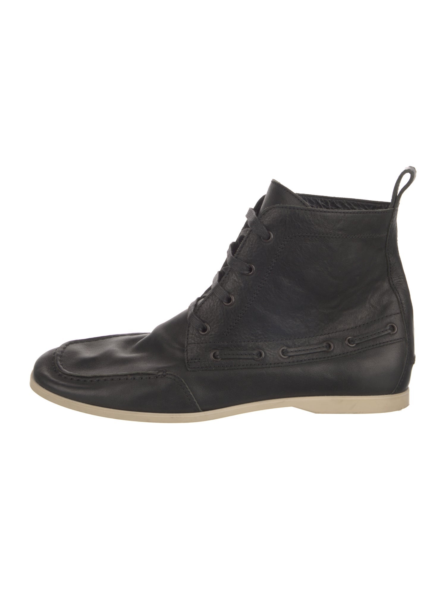 Bottega Veneta Leather Lace-Up Boots