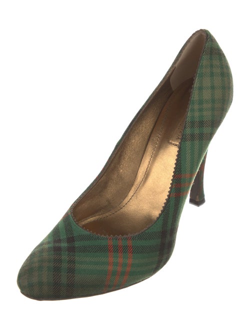 Bottega Veneta Canvas Printed Pumps