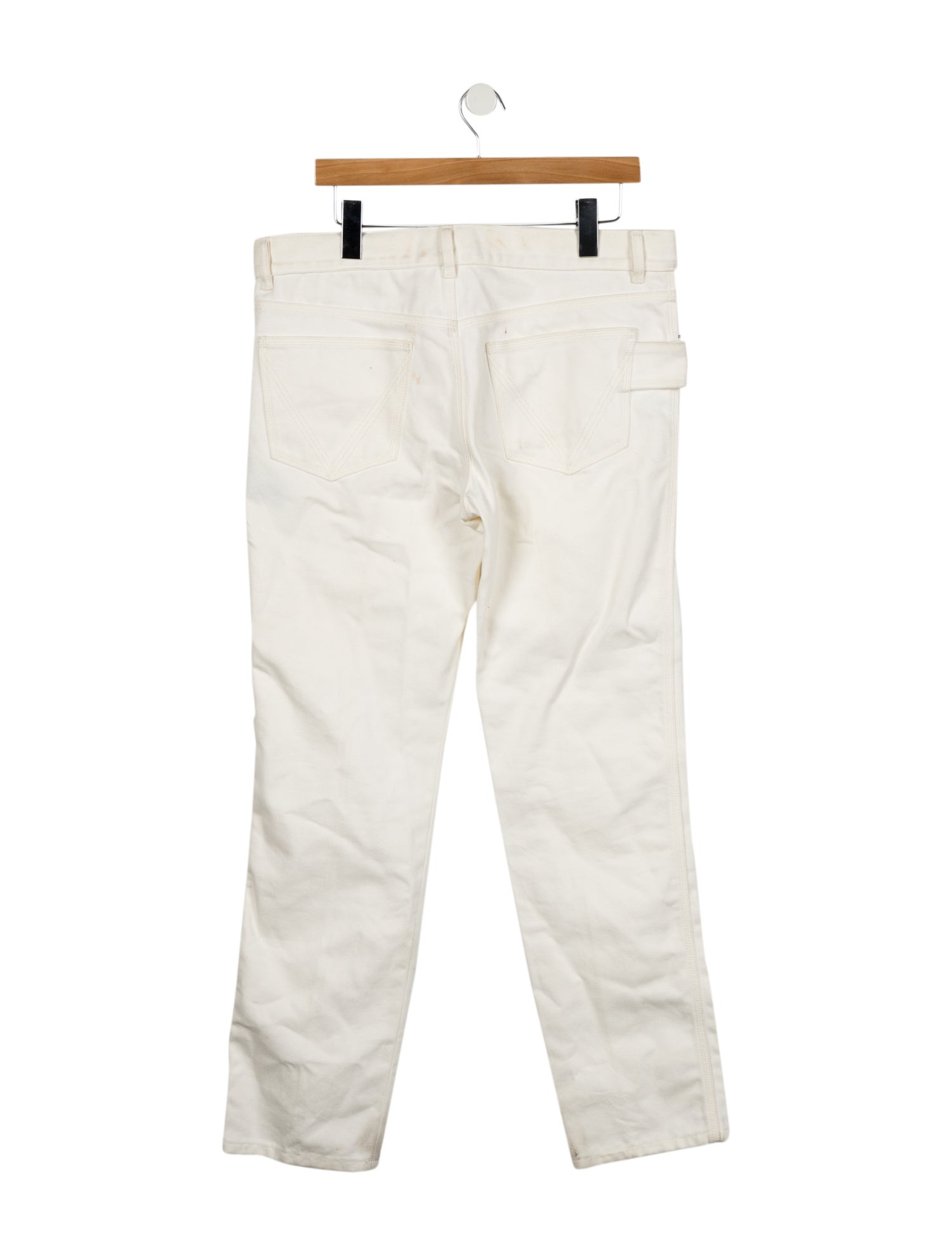 Bottega Veneta Mid-Rise Straight Leg Jeans