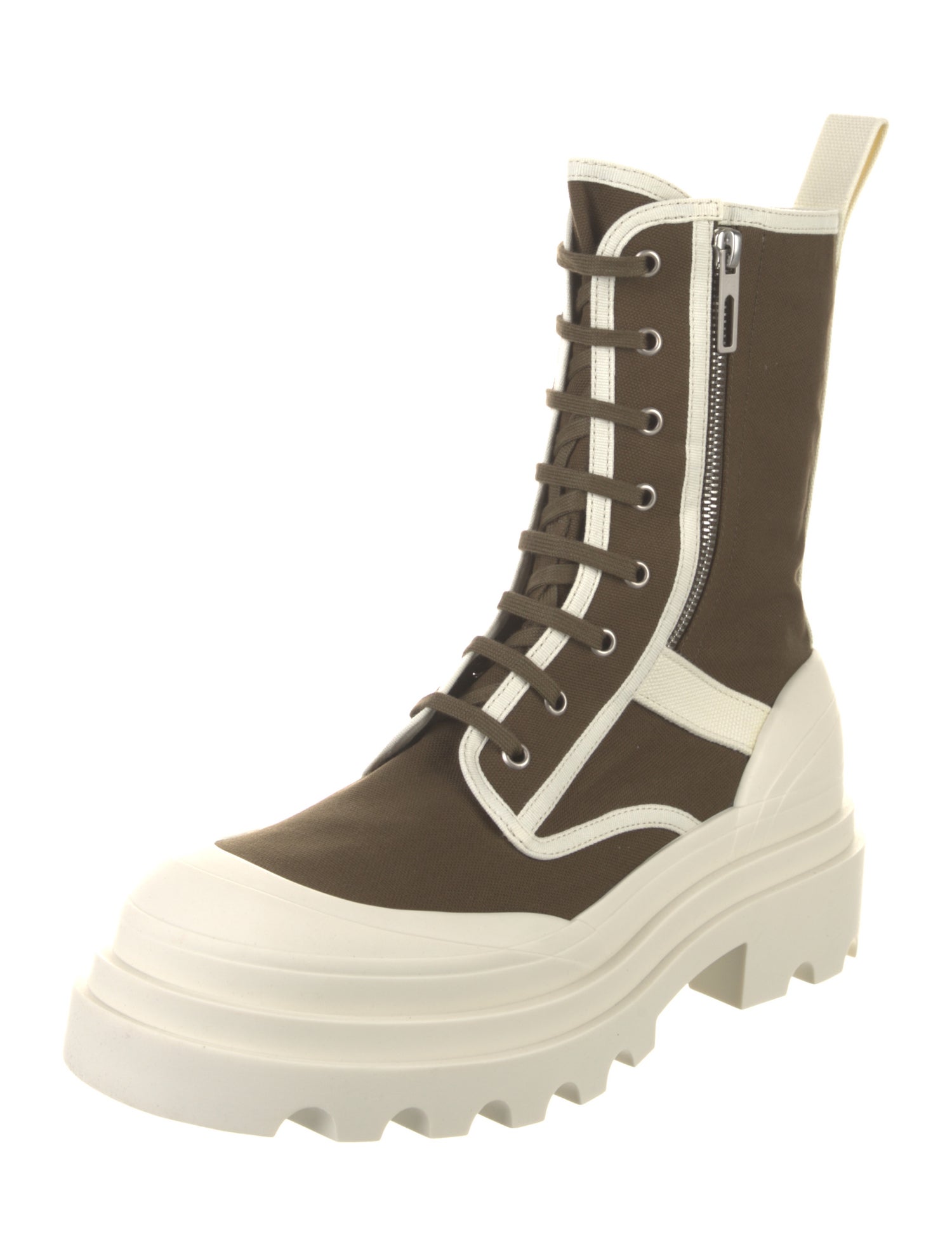 Bottega Veneta Canvas Chelsea Boots
