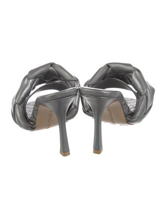 Bottega Veneta Intrecciato Weave Leather Slides