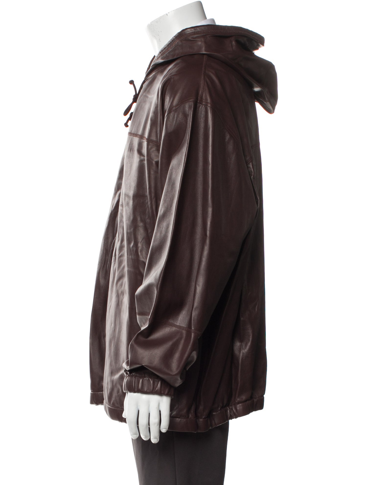 Bottega Veneta Lamb Leather Parka w/ Tags