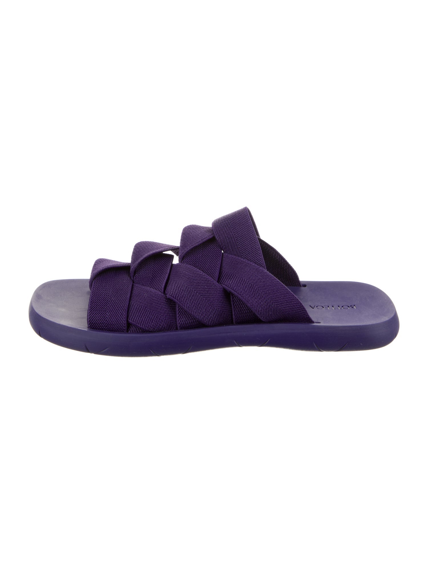 Bottega Veneta Canvas Slides