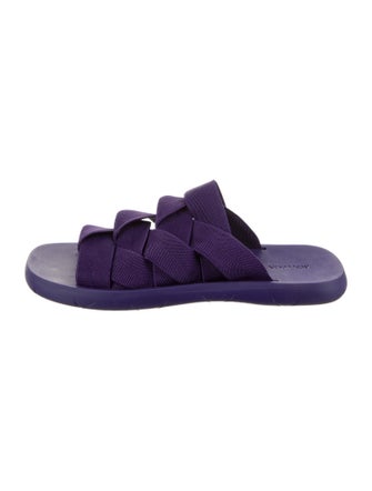 Bottega Veneta Canvas Slides