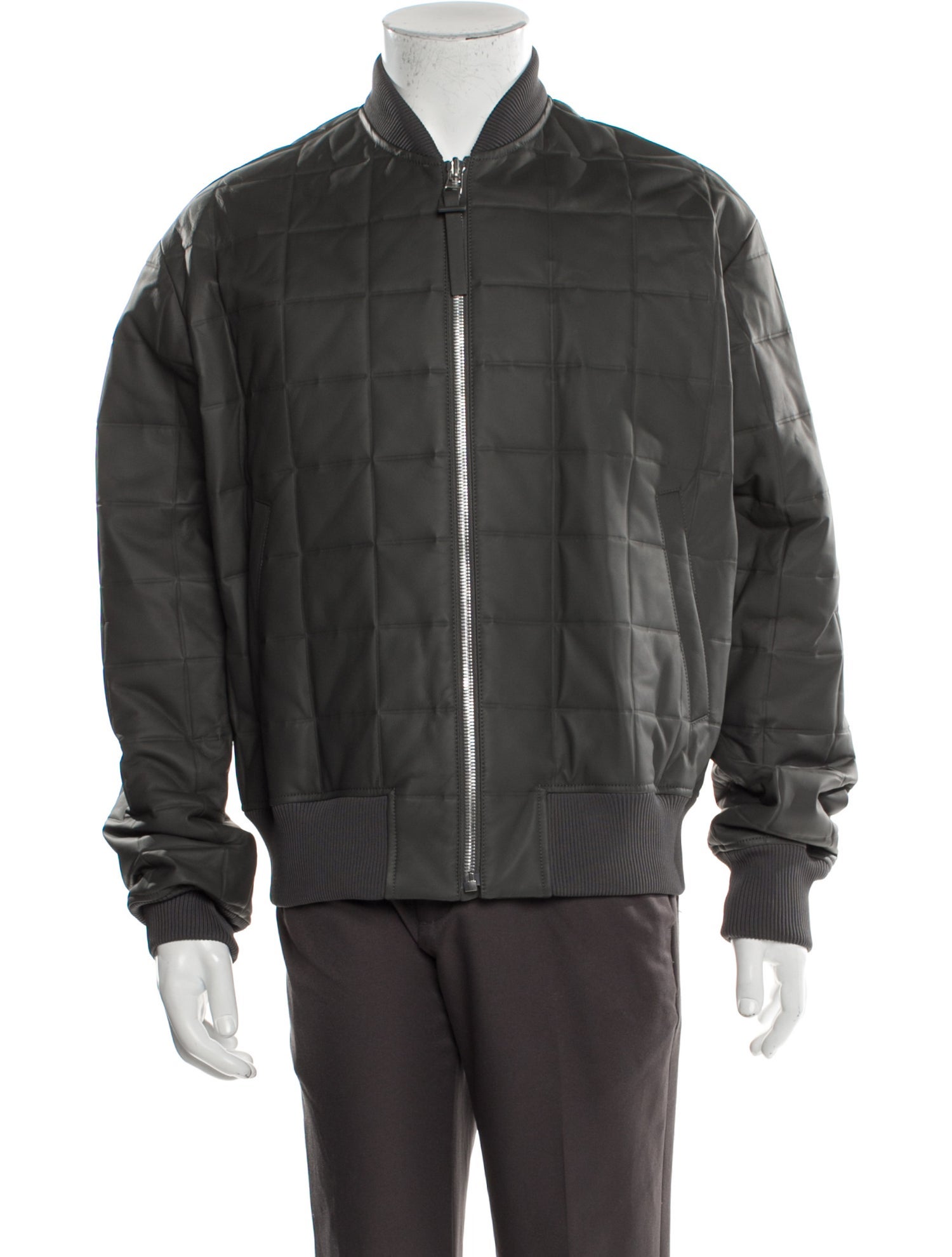 Bottega Veneta Lamb Leather Bomber Jacket w/ Tags