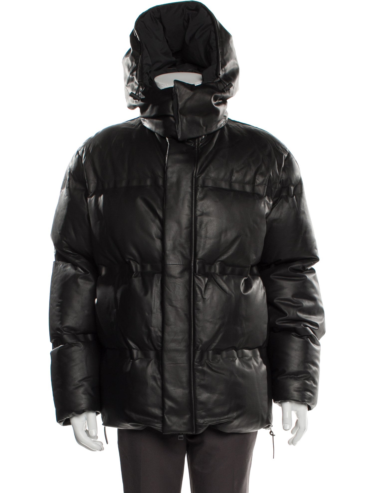 Bottega Veneta Calf Leather Puffer Coat w/ Tags