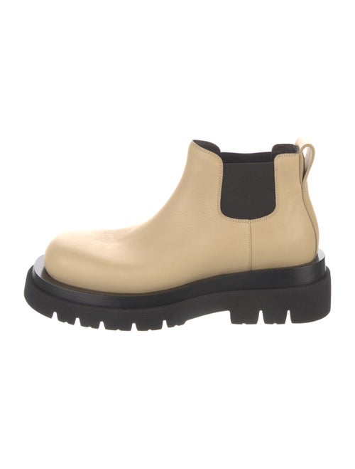 Bottega Veneta The Lug Ankle Boot 'Cane Sugar' Leather Chelsea Boots