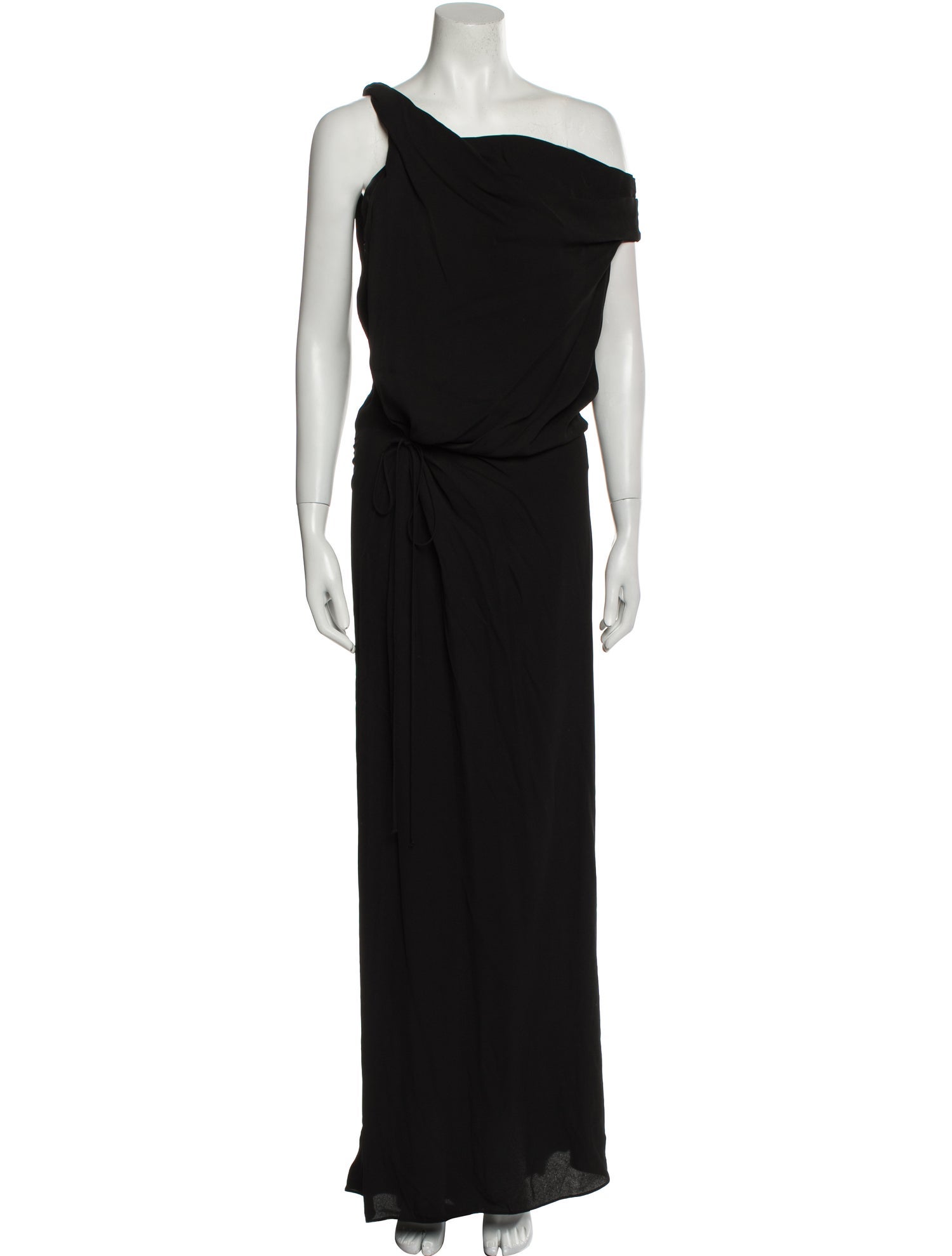 Bottega Veneta One-Shoulder Long Dress