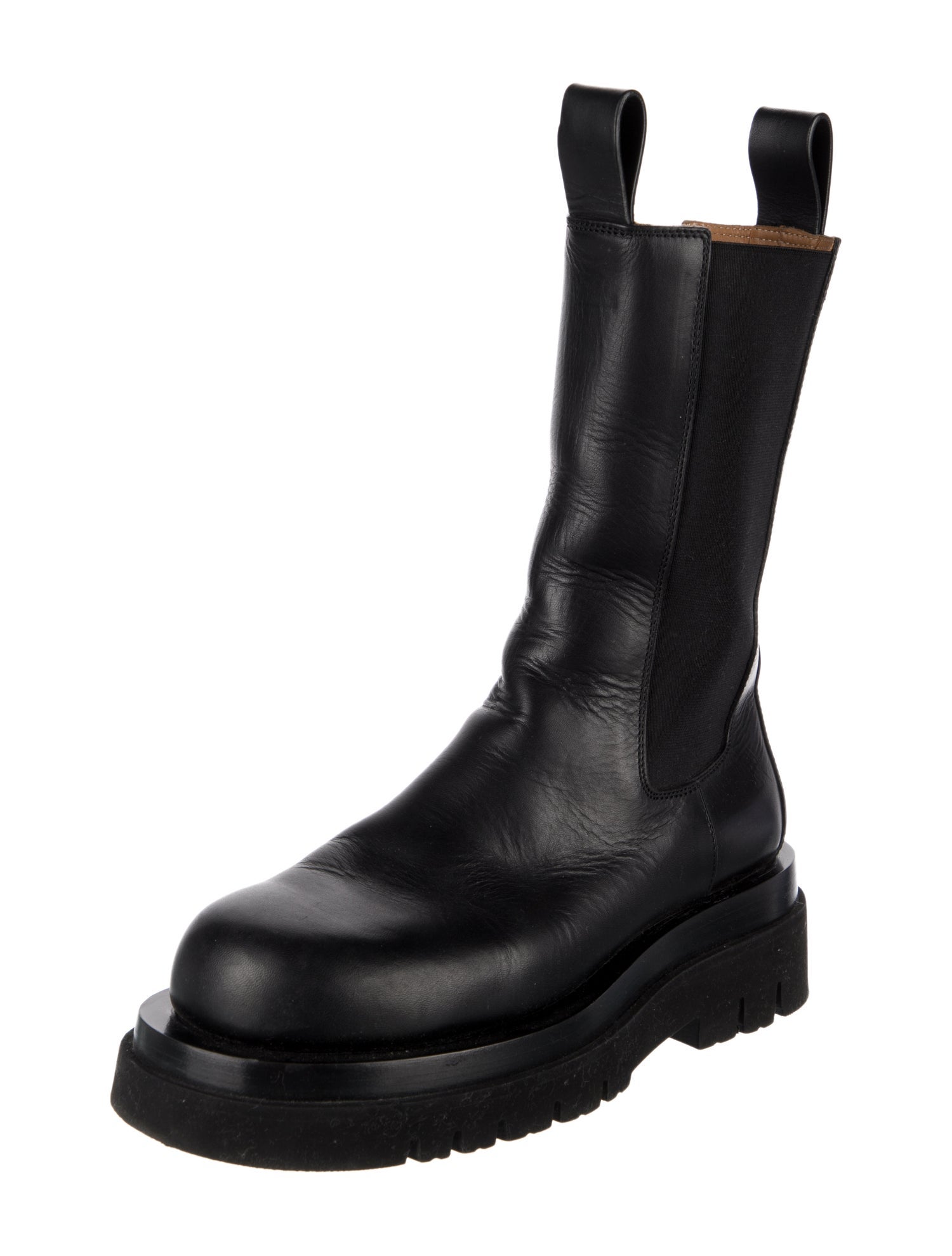 Bottega Veneta Leather Chelsea Boots