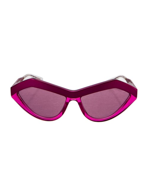 Bottega Veneta Cat-Eye Mirrored Sunglasses