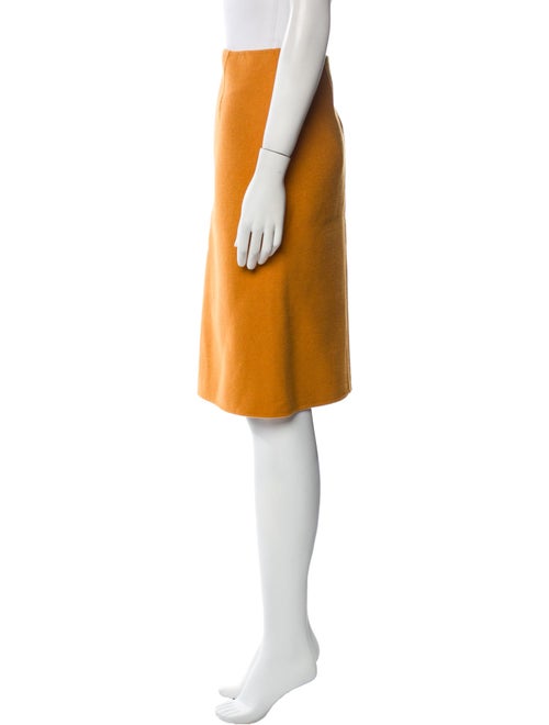 Bottega Veneta Cashmere Knee-Length Skirt