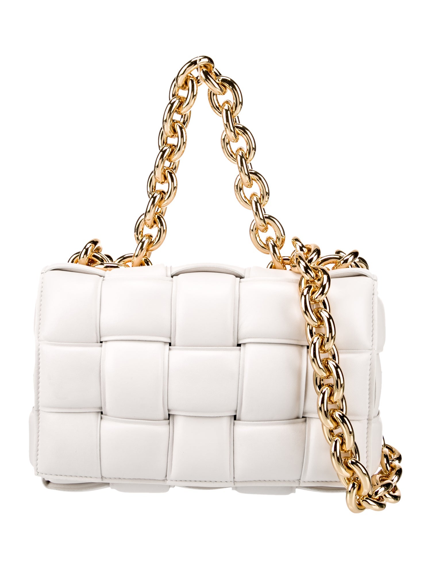 Bottega Veneta Intrecciato Chain Padded Cassette