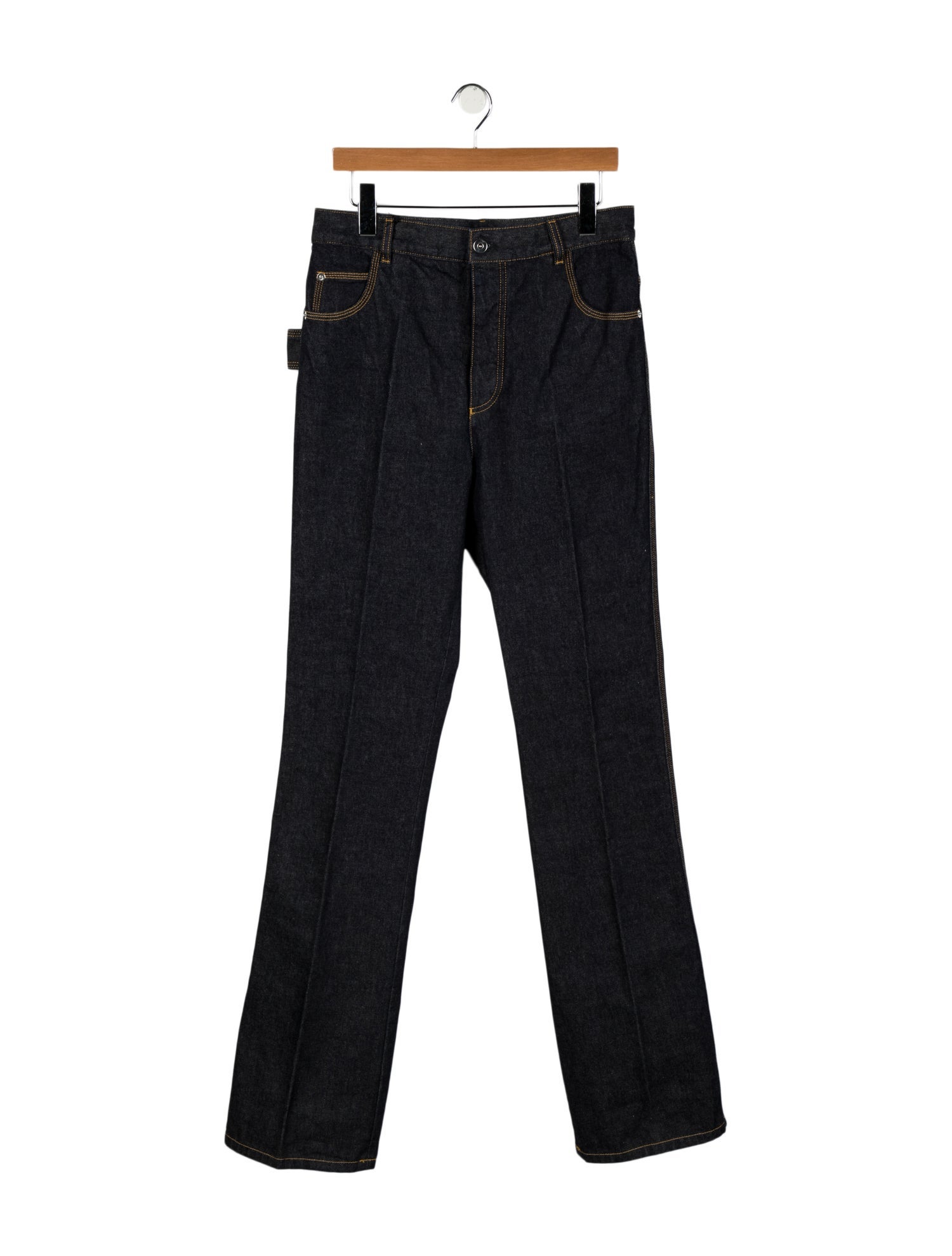 Bottega Veneta High-Rise Wide Leg Jeans w/ Tags