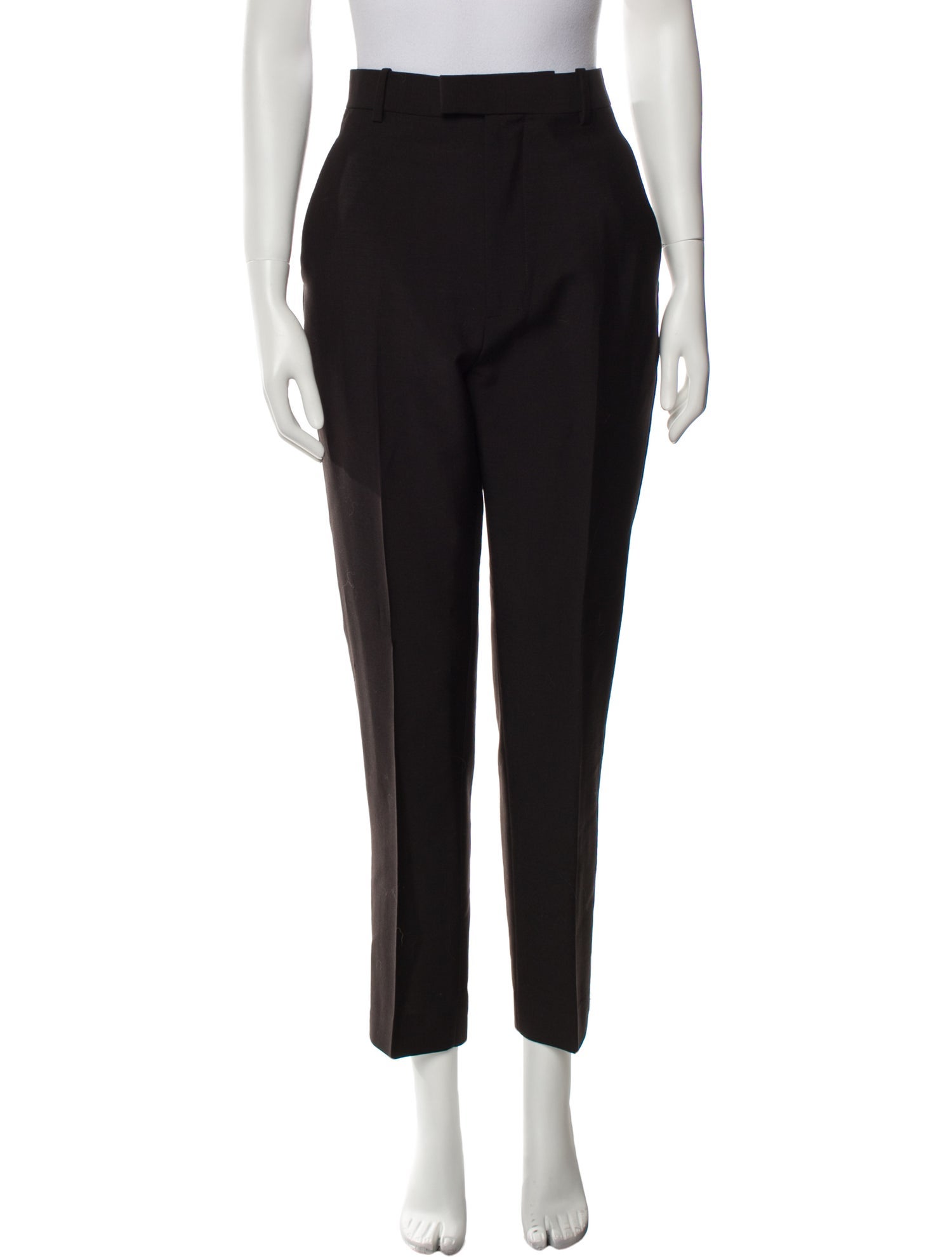 Bottega Veneta Mohair Straight Leg Pants