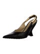 Bottega Veneta Leather Slingback Pumps