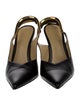 Bottega Veneta Leather Slingback Pumps