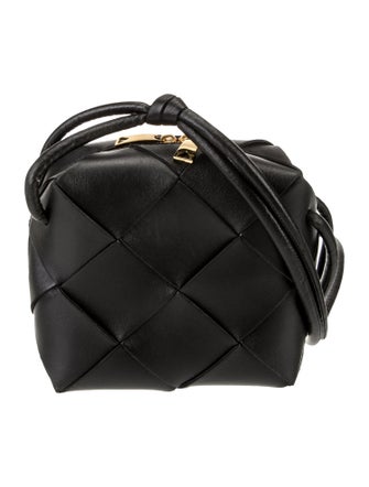 Bottega Veneta Leather Cassette Camera Bag Small