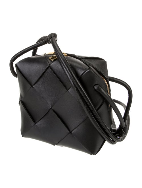 Bottega Veneta Leather Cassette Camera Bag Small