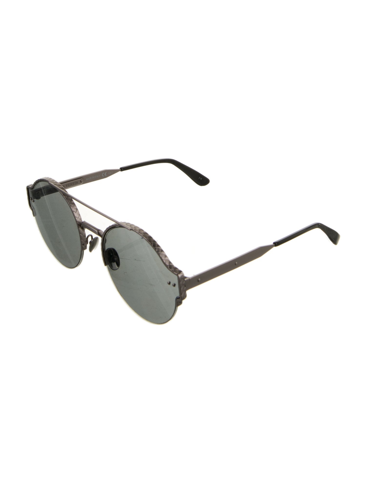 Bottega Veneta Round Tinted Sunglasses