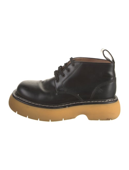 Bottega Veneta Leather Lace-Up Boots