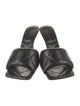 Bottega Veneta Quilted Pattern Leather Slides