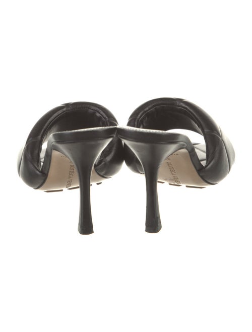 Bottega Veneta Quilted Pattern Leather Slides