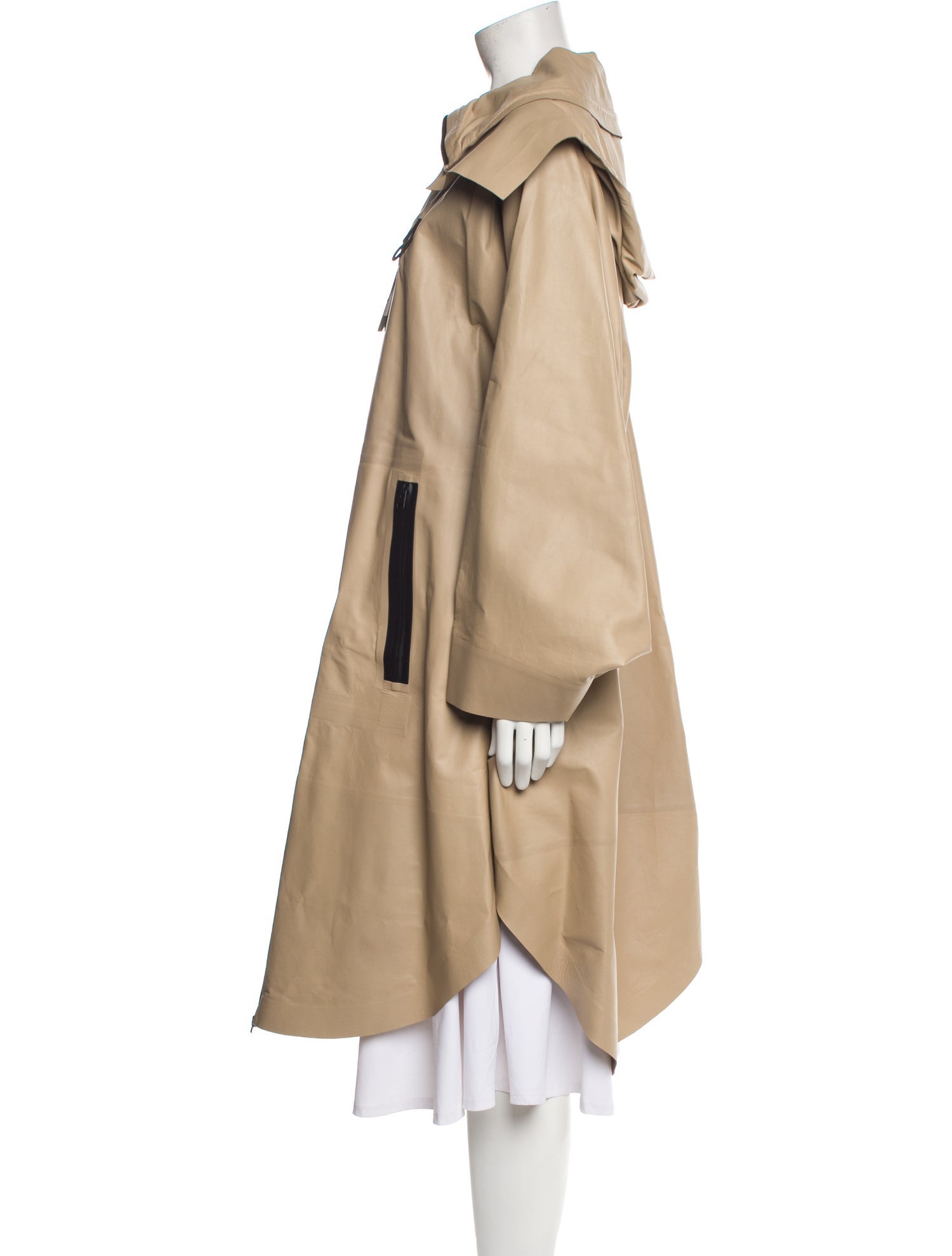 Bottega Veneta Calf Leather Coat w/ Tags