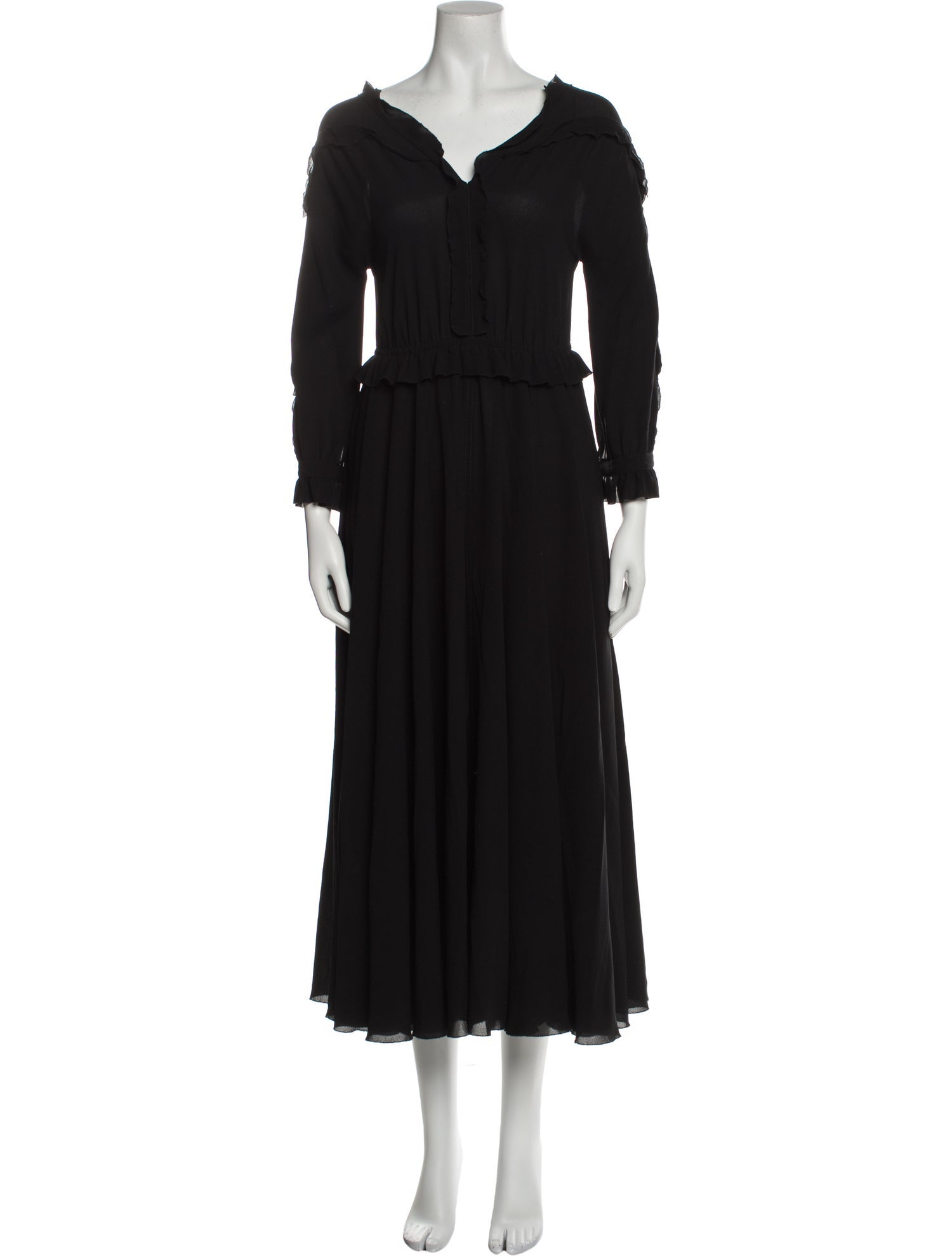 Bottega Veneta Silk Long Dress