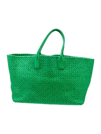 Bottega Veneta Leather Cabat Large