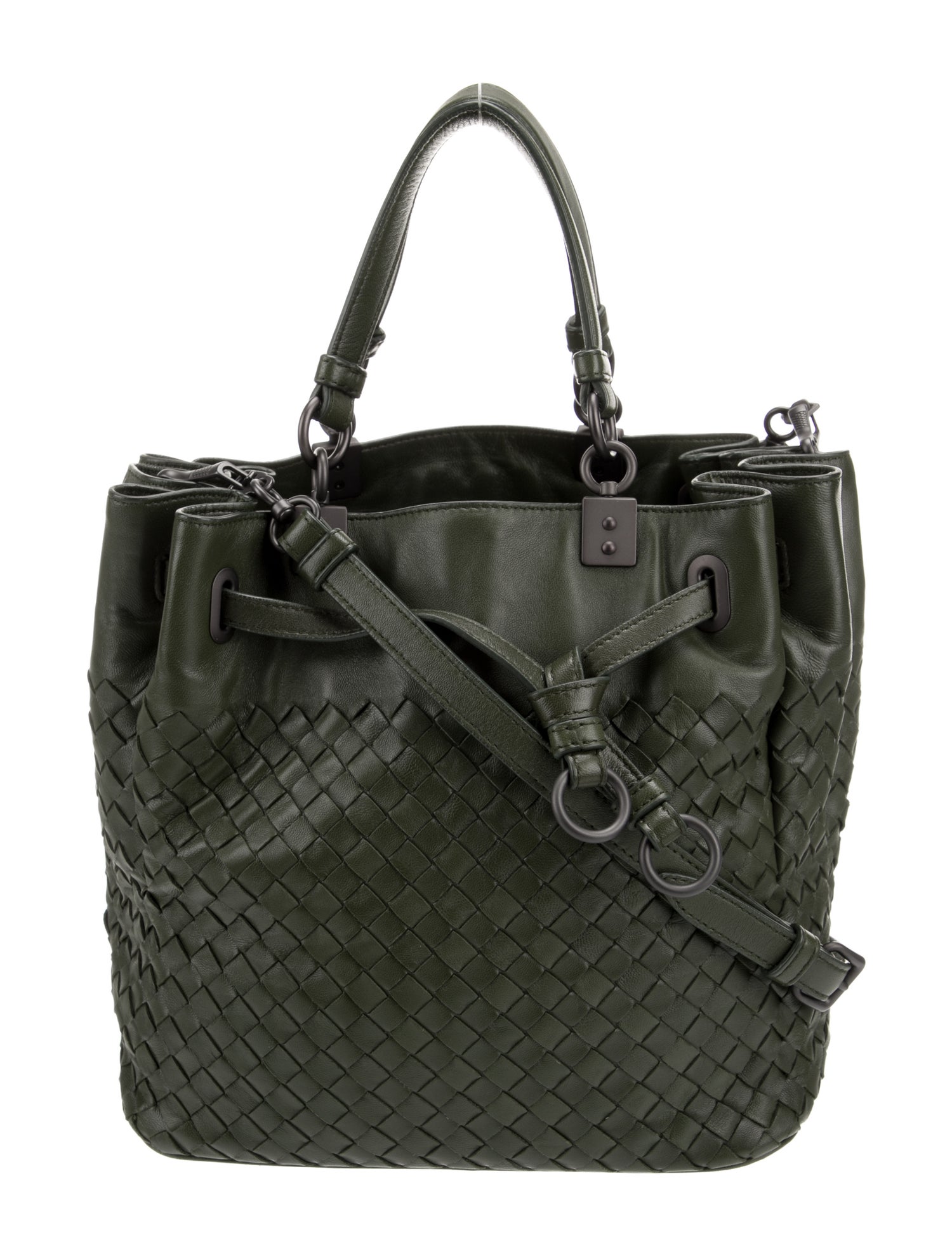 Bottega Veneta Intrecciato Top Handle Bag