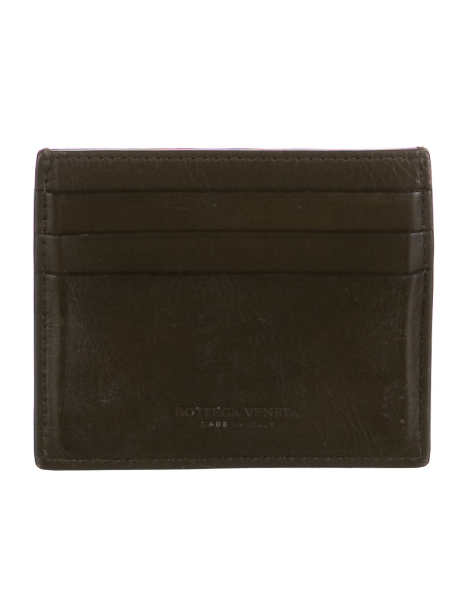 Bottega Veneta Leather Card Holder
