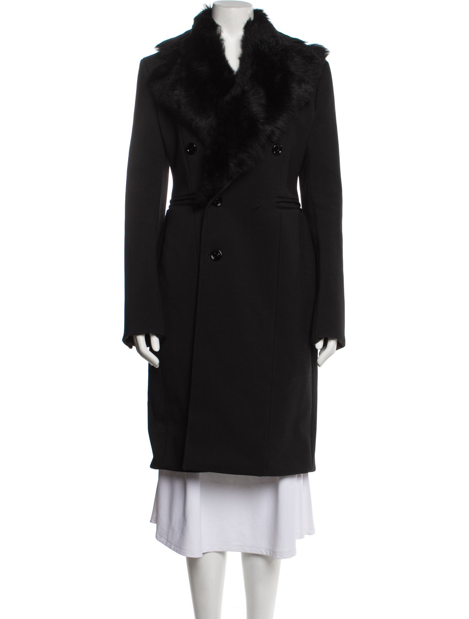 Bottega Veneta Faux Fur Coat