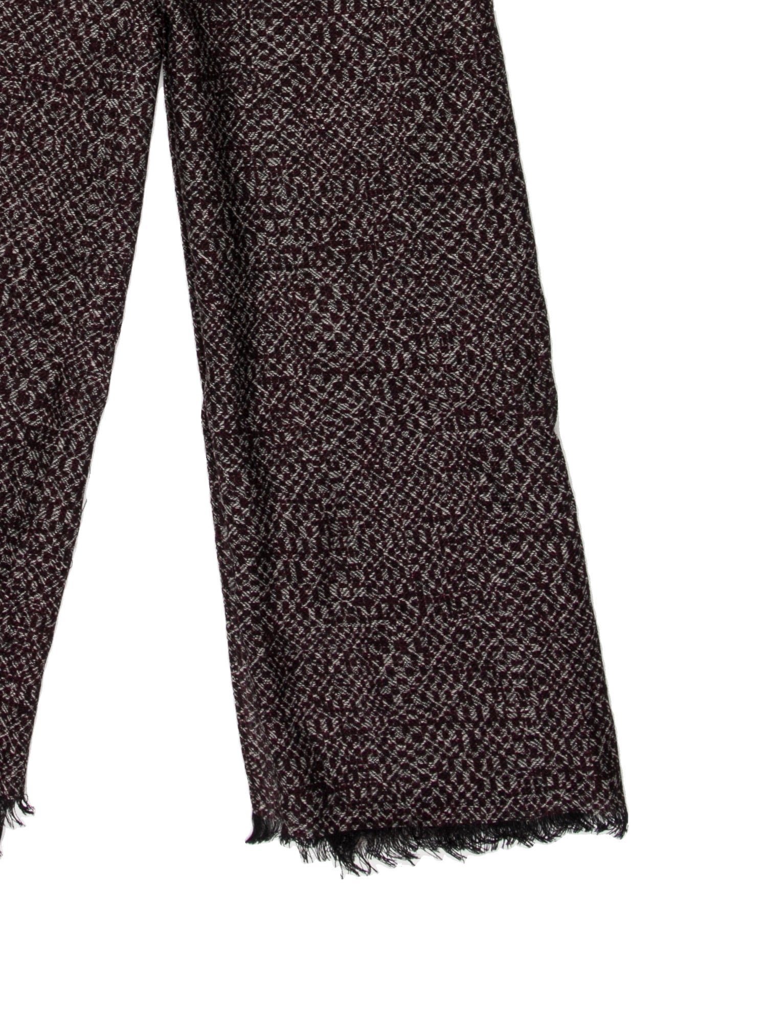 Bottega Veneta Wool Printed Scarf w/ Tags