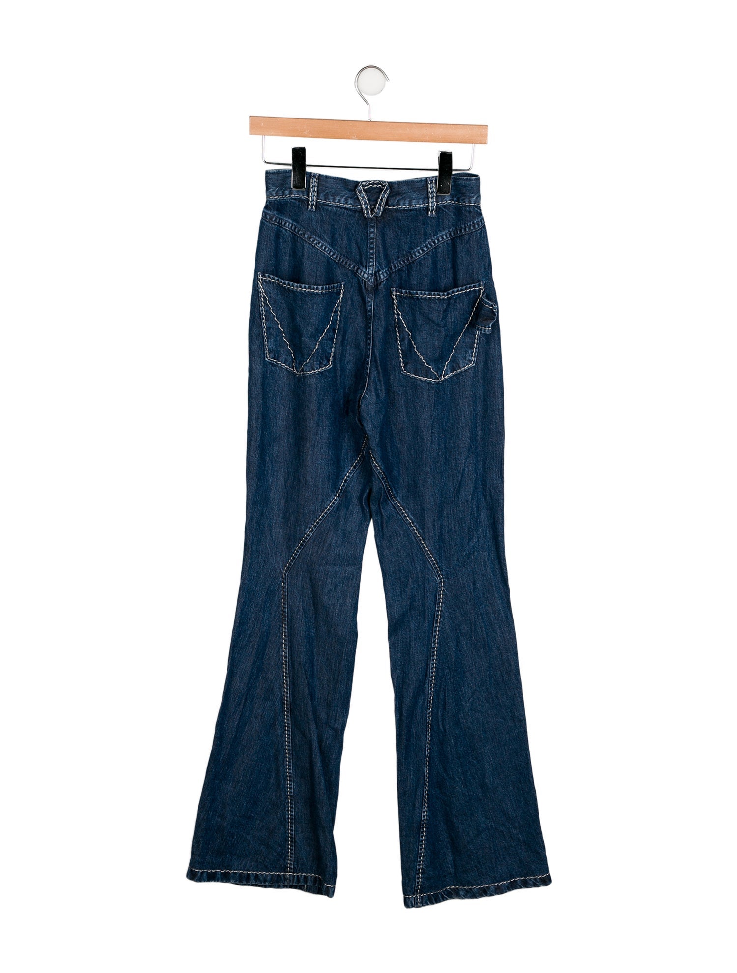 Bottega Veneta High-Rise Wide Leg Jeans