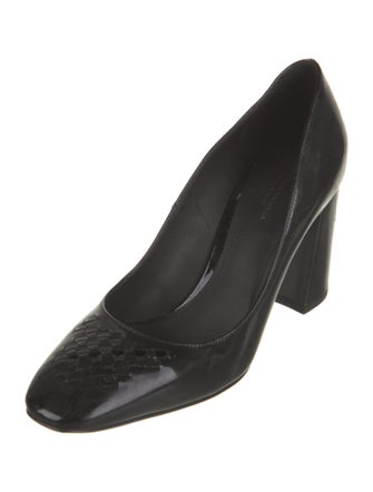 Bottega Veneta Intrecciato Weave Leather Pumps