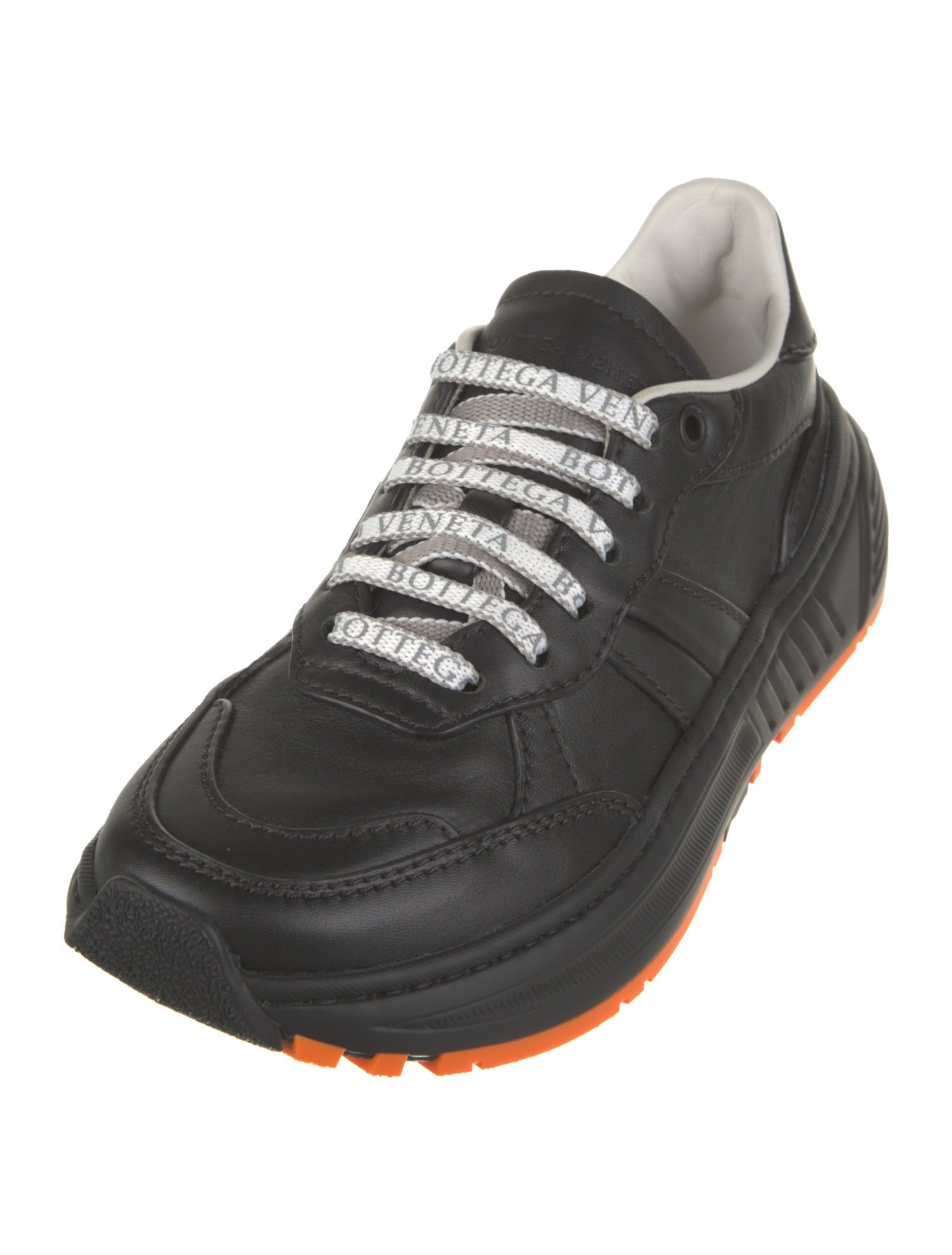 Bottega Veneta Leather Printed Sneakers