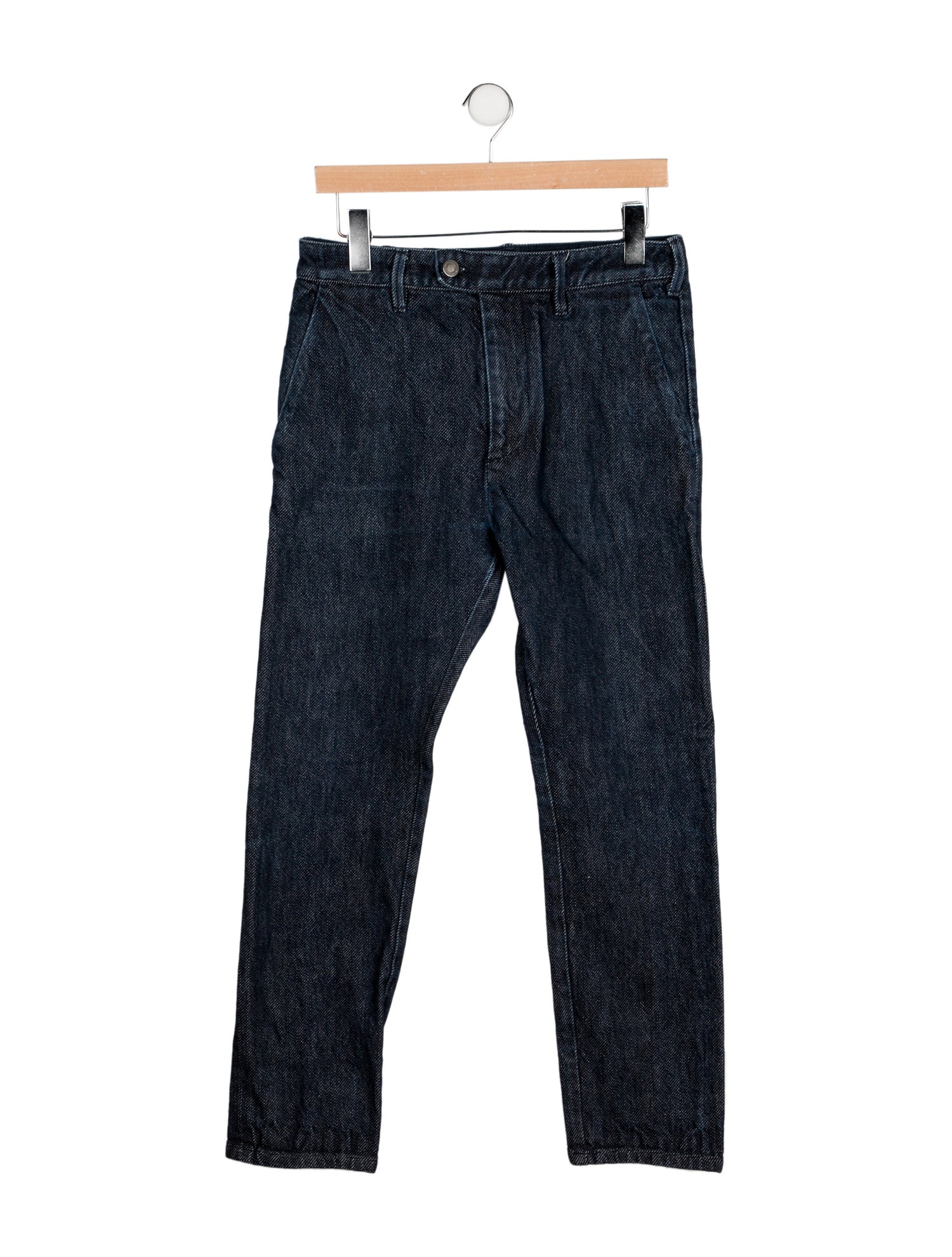 Bottega Veneta High-Rise Straight Leg Jeans