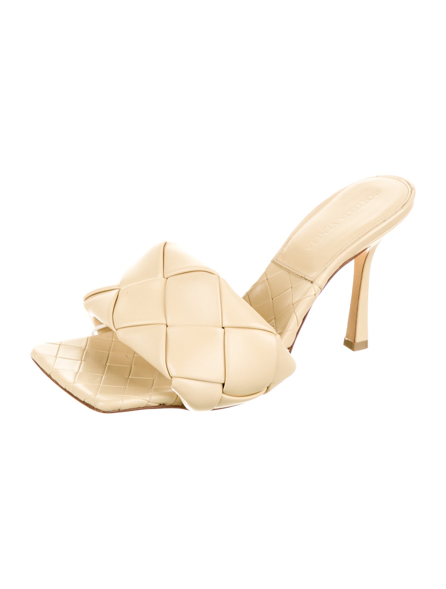 Bottega Veneta Leather Slides