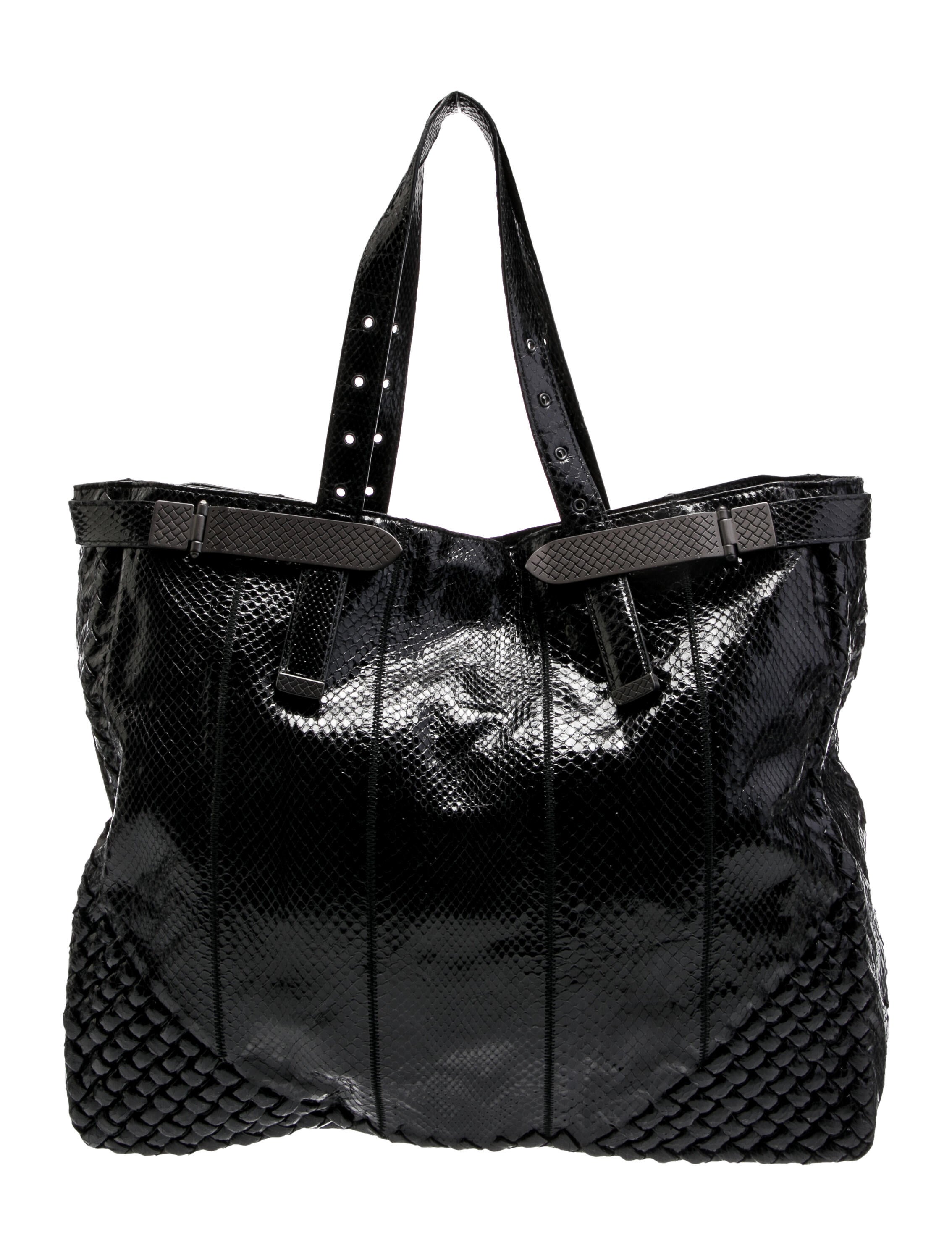 Bottega Veneta Python Tote