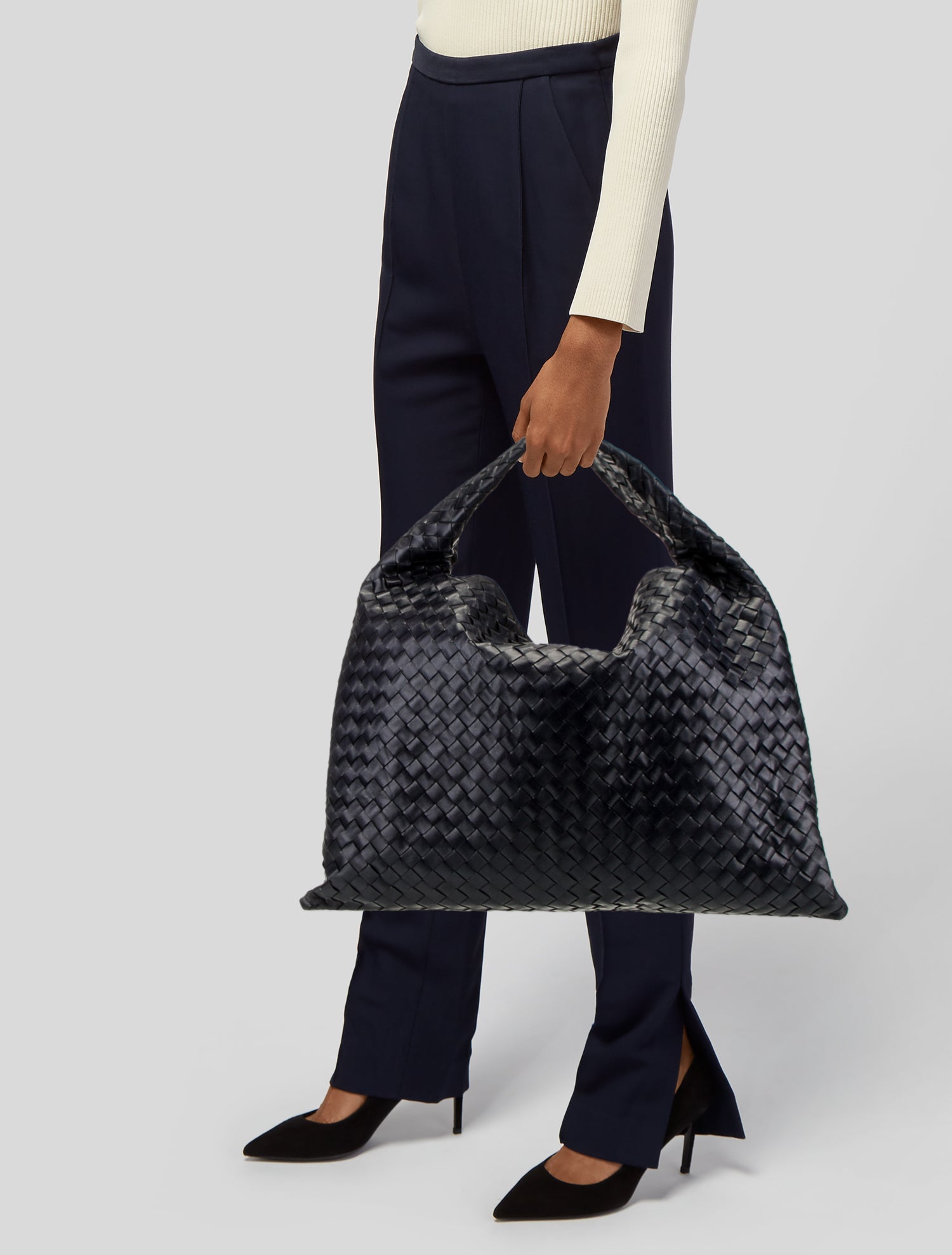 Bottega Veneta Intrecciato Veneta Hobo Large