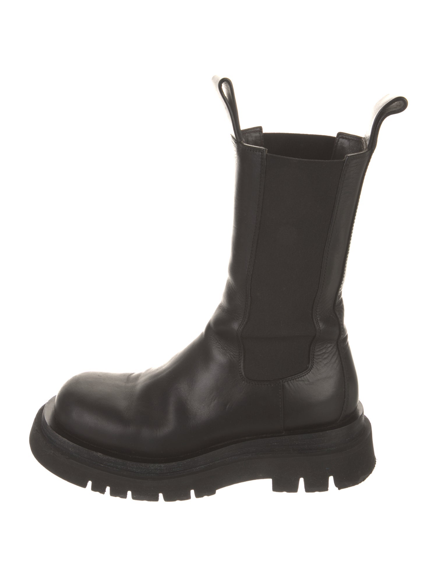 Bottega Veneta Leather Combat Boots