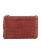 Bottega Veneta Intrecciato Weave Lambskin Coin Pouch