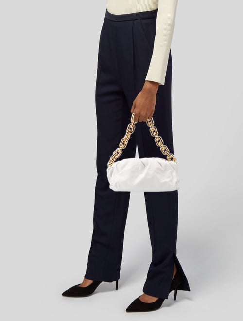 Bottega Veneta Leather Chain Pouch
